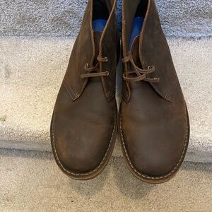 Clarks Men Bushacre Chukka Dark Brown Ankle Boots!!!